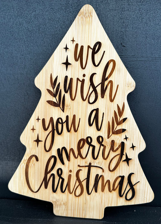 Christmas Tree- We Wish You A Merry Christmas