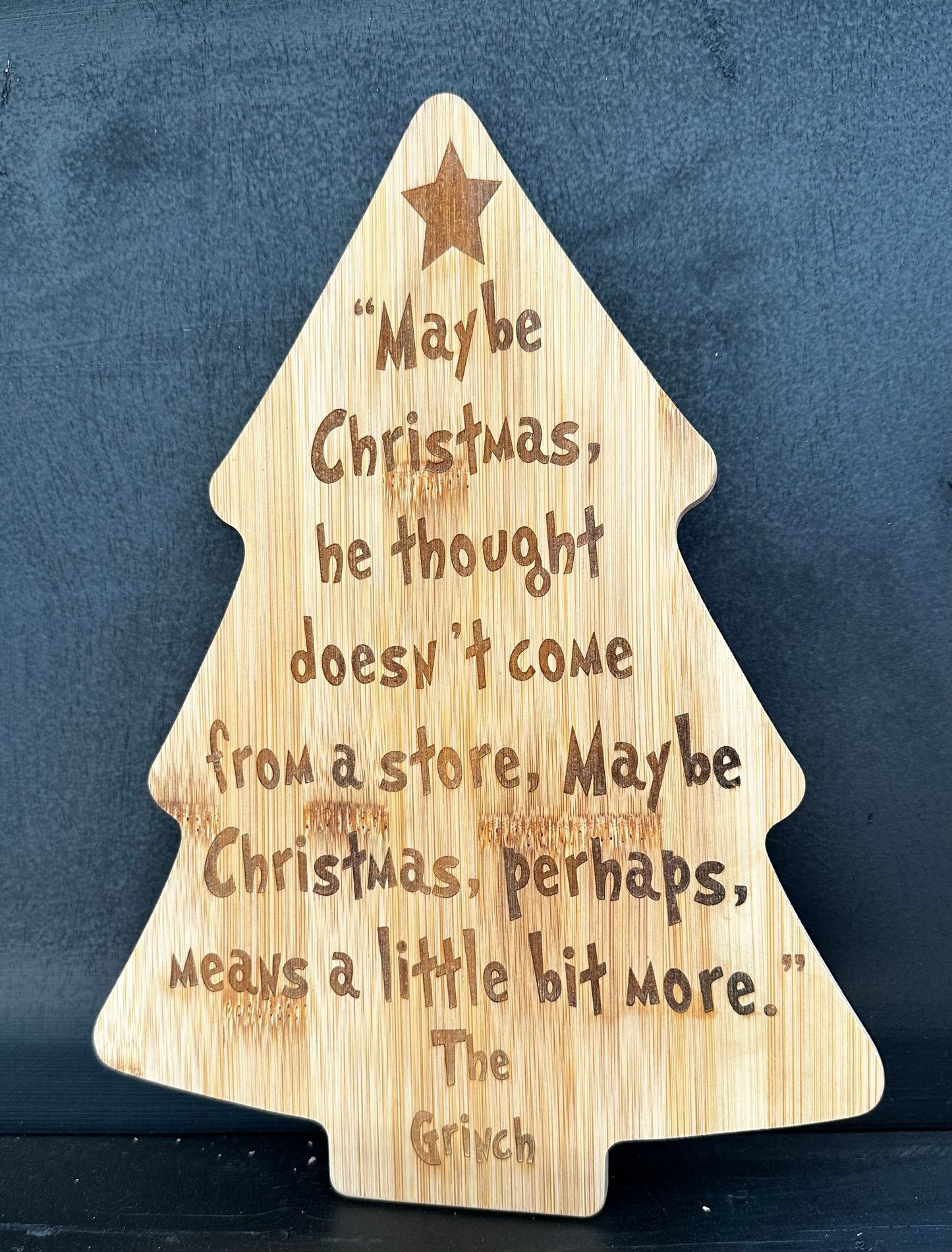 Christmas Tree Grinch Board