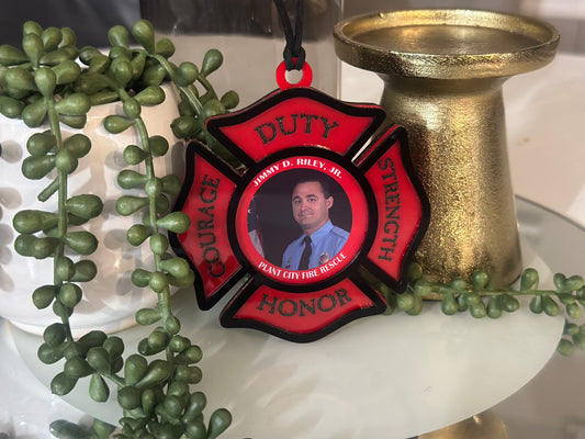 Riley Firefighter Ornament