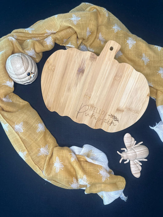 Pumpkin Cutting Board